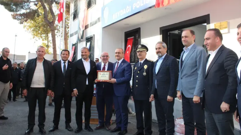 MİAD’dan Malatya’ya Bir Destek Daha.... Beydağı Polis Merkezi Açıldı